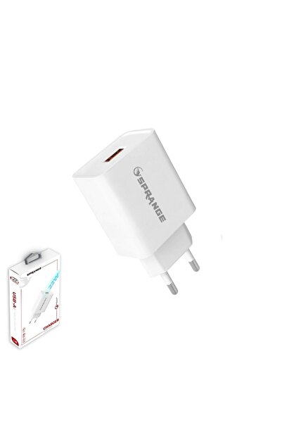 SPRANGE Q-40 Hızlı Şarj 5v-9v-12v 3a 23w Şarj Kafa Quick Fast Charge Usb Powe...