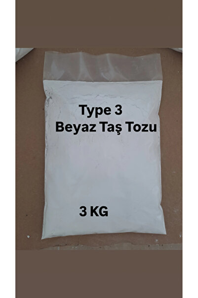 Adalab 5 Kg Tetrafix Type 3 Süper Beyaz Taş Tozu, Ultra Sert ,mumluk Saksı Heykel Döküm Harcı