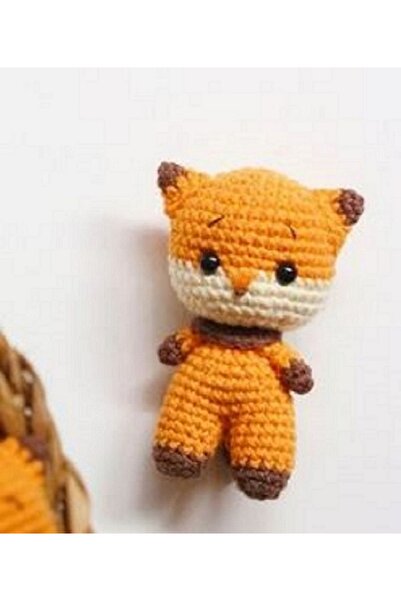 Penguen 8-Piece Animal Set Hand Knitted