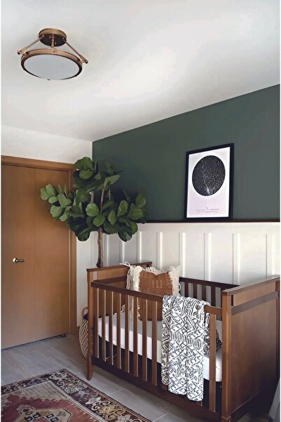 MİMES Iskandinav Duvar Çıtası 5 Adet 100 Cm x 8 Cm Dekoratif Duvar Çıtası Boyanabilir Duvar Dekoru Efsane