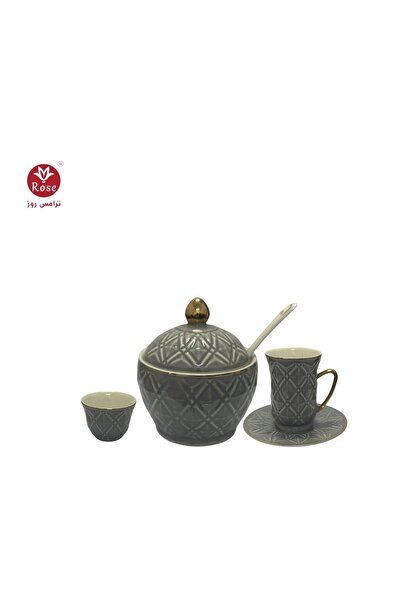 Rose -1717- 51 Piece Tea and Coffee Serving Set