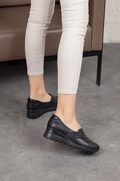 Adım Adım Women's Genuine Leather Comfort Shoes