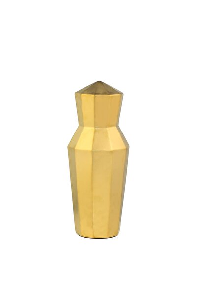 Vitale Διακοσμητικό βάζο θόλος χρυσό 15x15x37 cm AK.WLT0671