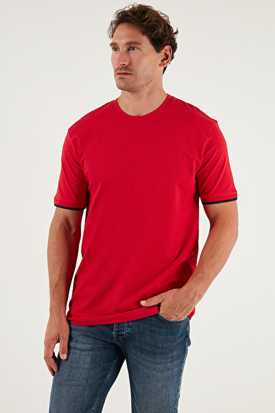 Buratti Stretch Cotton Regular Fit Crew Neck t Shirt Men's t Shirt 5902981