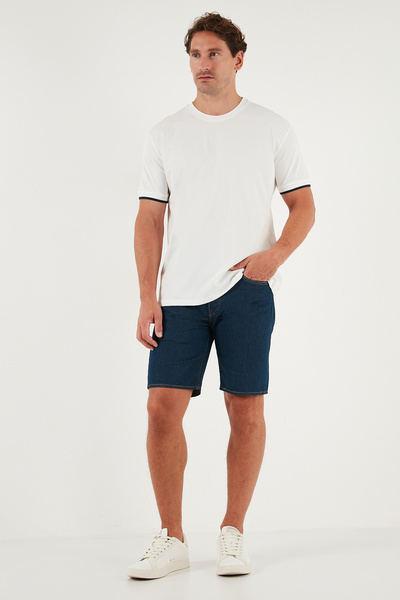 Buratti Ανδρικό μπλουζάκι από Stretch Cotton Regular Fit Crew Neck T SHIRT 5902981