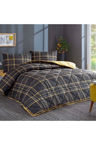 Taç Sera Ranforce Single Duvet Set Anthracite