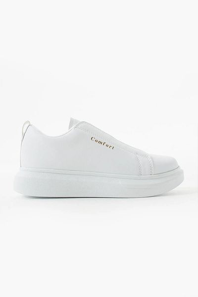 Zerenyus High Quality Helsinki Model Faux Leather Double Band Men's Sneaker
