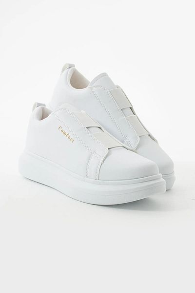 Zerenyus High Quality Helsinki Model Faux Leather Double Band Men's Sneaker