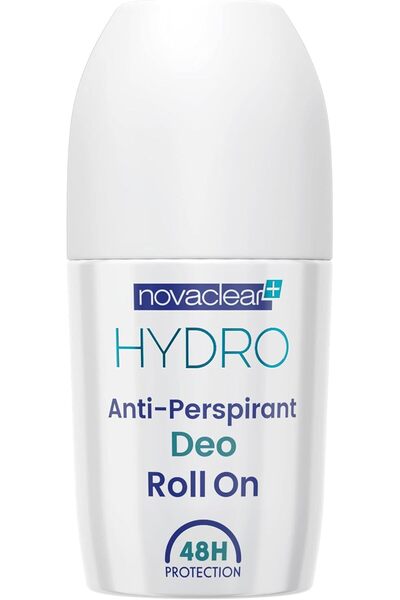 Novaclear Hydro Anti-Perspirant Deo Roll-On – 48H Sweat & Odor Control with Hyaluronic Acid 50 ml
