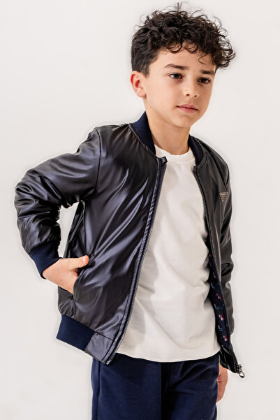 Verscon Чоловічий бомбер зі штучної шкіри 2 - 6 років