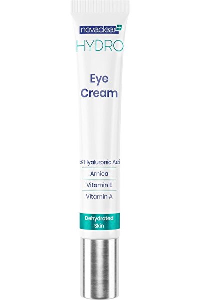 Novaclear كريم العين المائي مع حمض الهيالورونيك وفيتامين E و A - 15 مل