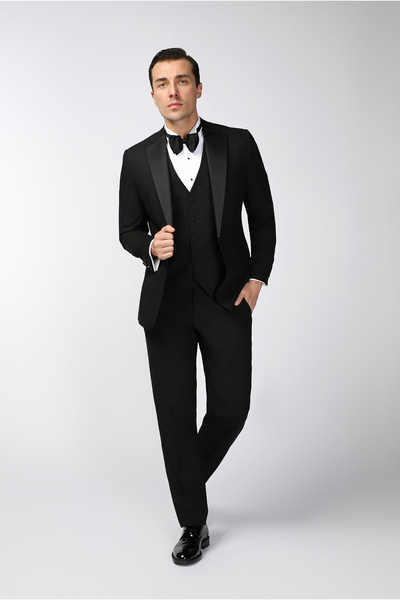 Kiğılı Regular Fit Mono Collar Vest Tuxedo & Groom Suit