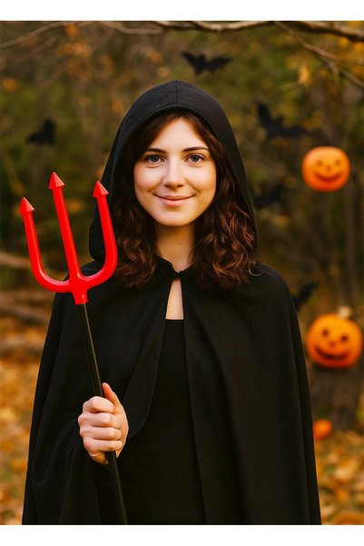Parti Adresi Cadılar Bayramı Şeytan Mızrağı Halloween Parti Aksesuarı