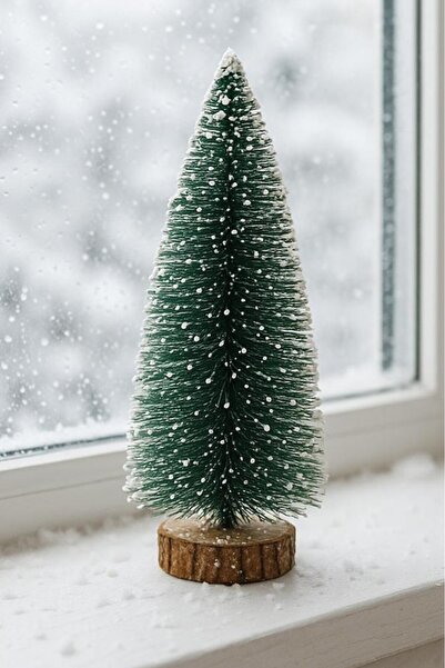 BeySüS Yılbaşı Masa Çamı Yeşil 20 cm