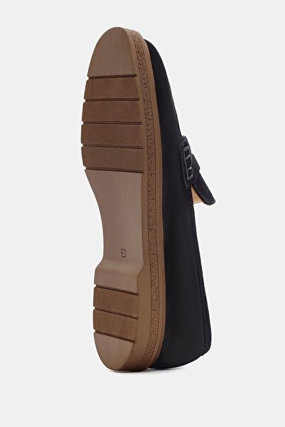 Bestyle Дамски мокасини Misty в черно - естествена кожа