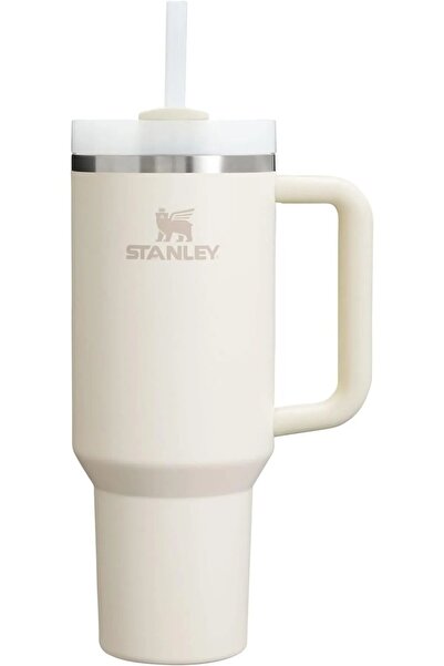 Stanley Quencher H2.0 FlowState Paslanmaz Çelik Vakum yalıtımlı Bardak 40 oz 1,18 Lt Cream White