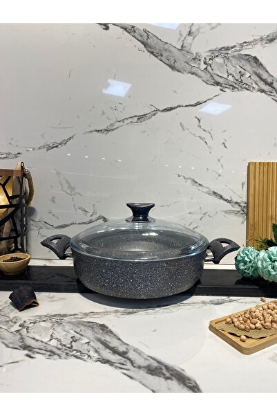 Elvira Granite 7 Piece Pot Set-Grey