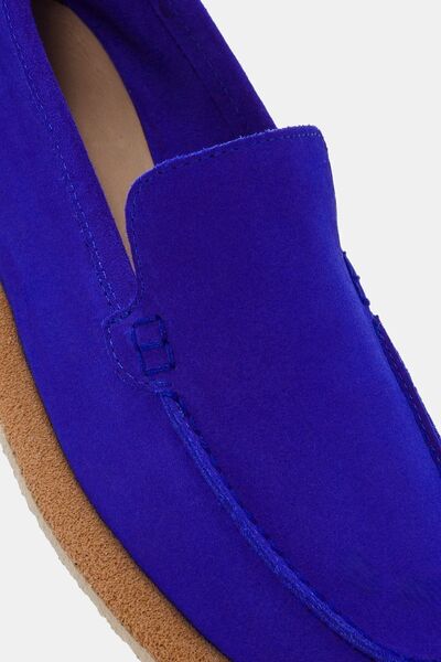 Bestyle Maegan Women - Мокасини от естествена велурена кожа Sax Blue