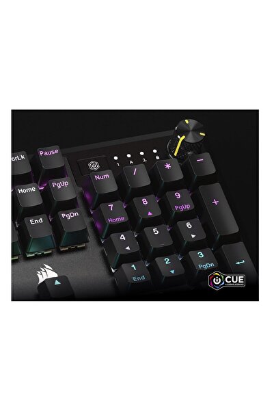 Corsair K70 CORE RGB Mekanik RGB MLX Red Kablolu Full-Size Türkçe Gaming Klavye-CH-910981E-TR