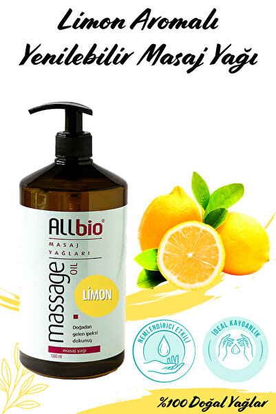 Masaj Yağı Limon 1 lt