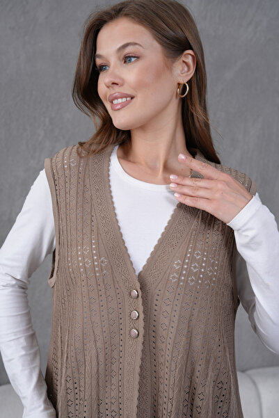 Lamierra Knitwear Mother Seasonal Vest