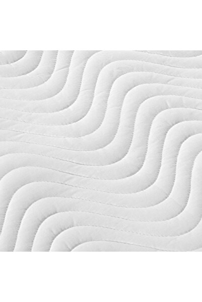 Altınbaşak Luna Kapitone Sıvı Geçirmez Fitted Alez 120x200 cm Beyaz