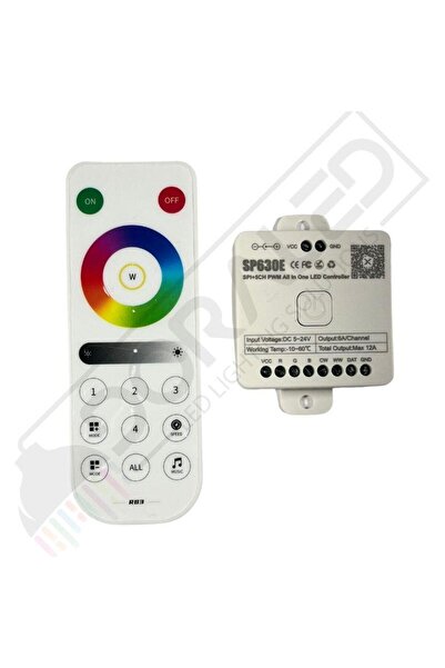 DORA LED SP630E Bluetooth Müzik Pixel Şerit Led + 5 Kanal RGBW+WW Led Kontrol...