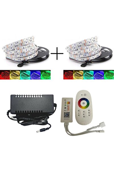 DORA LED Tuya Destekli Wifi Kontrollü RGB Şerit Led Set 10 Metre