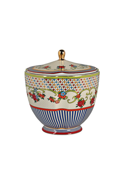 Lucky Art Fiora Bone Jar 17cm