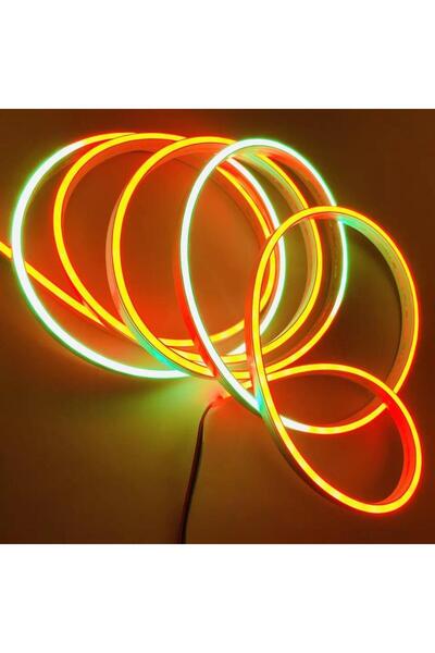 DORA LED 6x12 Mm Ws2811 Pixel Neon Şerit Led 12 Volt 5 Metre (2.5 CM DE KESİLEBİLİR)