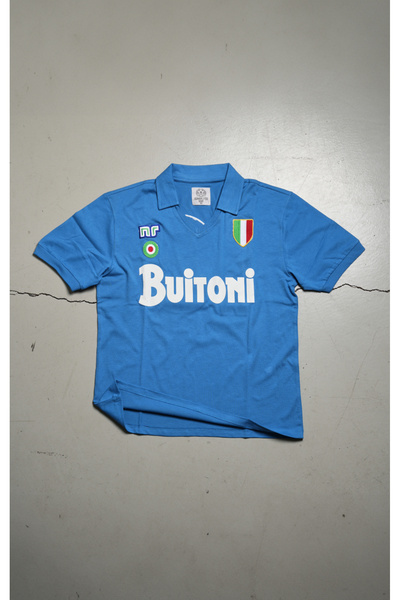 Superfly SSC Napoli 1987/88 Jersey Maradona Futbol Forması (No.10)