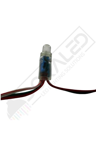 DORA LED 5V Adreslenebilir Pixel Point RGB Led 12mm (50 adet)