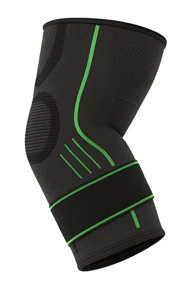 Endless Elbow Brace Compression Sleeve with Adjustable Velcro Strap - Pack of 2 Color:Black