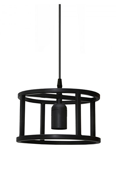 HOMİNG Homing Tekli Siyah Yuvarlak Metal Sarkıt 241463