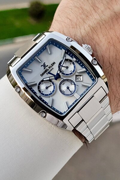 Daniel Klein Kenarları Lacivert Kordonu Gri Renk Ayarlanabilir Kordonlu Fonks...