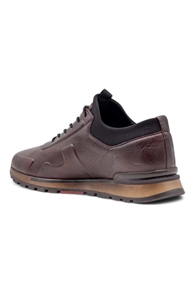 Voyager 5333 Men's Khaki Leather Sports Shoes Winter