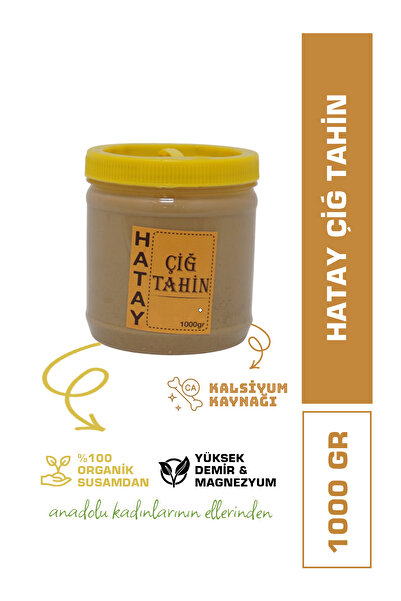 Mayafarm Hatay Çiğ Tahin Organik Yerli Susam | 1000 gram
