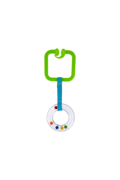 Babyjem Çıngıraklı Puset Halkası 877 Yeşil