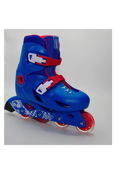 Decathlon Çocuk Pateni Mavi Frenli Paten EN13843 Sertifikalı Play 3 Oxelo Mer...