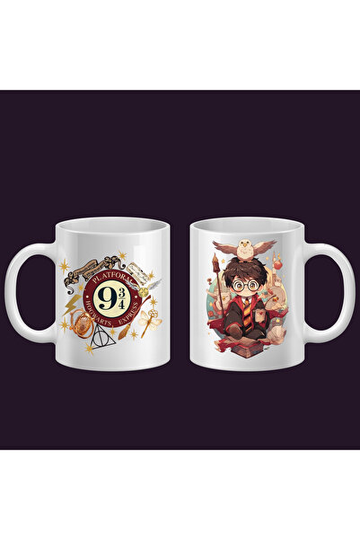 freyja design Harry Potter baskılı tasarım kupa bardak