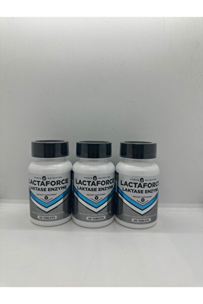 Force Nutrition لاكتا فورس - 3x60 قرص إنزيم لاكتاز، إنزيم لاكتاز