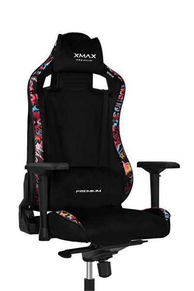 XMAX Pro / Ayak Uzatmalı Kol Pedli Maximus 4D Kol Orijinal Yarasa Mekanizmalı Supreme Oyuncu Koltuğu