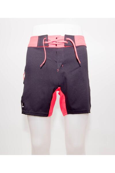 Decathlon Erkek Kısa Deniz Şortu Boardshort Filesiz Sörf Meridyendukkan Siyah...