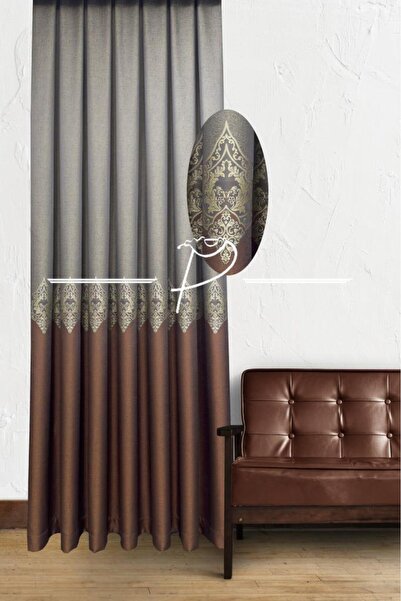 rendecioğlutekstil Fon Perde Pano Panel Fonluk Ekselans Desen 90x270