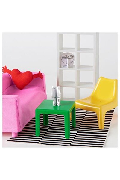 IKEA Çocuk Aktivite Oyuncağı Renkli Salon Takımı MeridyenDukkan Salon Mobilya Oyuncak Takımı