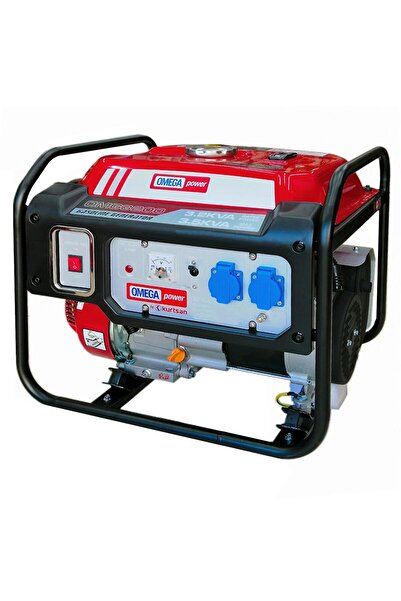 Omega Omg3200 Monofaze İpli Benzinli Jeneratör 3.5 Kva