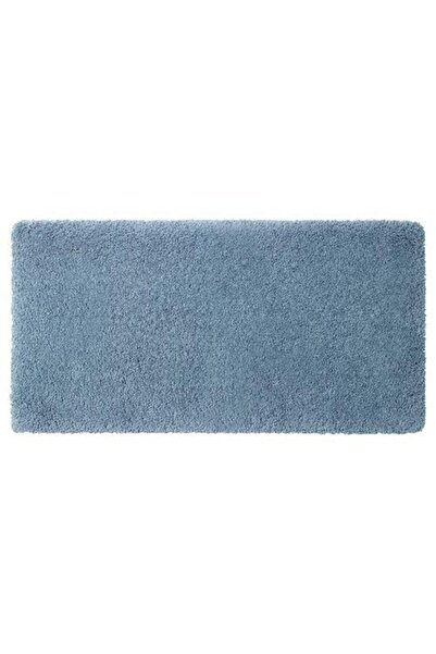 IKEA Mikrofiber Banyo Paspası Deniz Mavi Renk 60x120 cm Kalın Tüylü