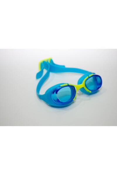 Decathlon Çocuk Yüzücü Gözlüğü - S Boy - Mavi / Sarı Nabaiji Meridyendukkan