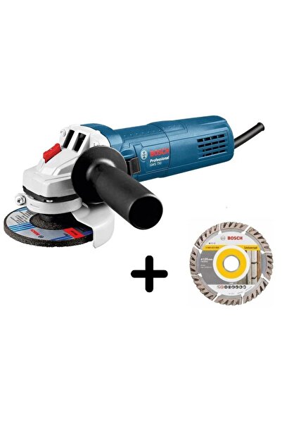 Bosch GWS 750-125 Profesyonel Avuç Taşlama 750 Watt + 1 Adet Elmas Testere