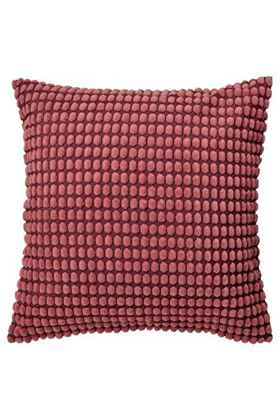 IKEA غطاء وسادة بلون الكرز الفاسد مقاس 65 × 65 سم منسوجات منزلية ذات طابع منقط